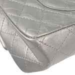 Chanel Reissue 2.55 Double Compartment Flap Bag Quilted Aged Calfskin 225 - image 3