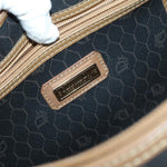 Christian Dior Vintage Honeycomb Boston bag Canvas and Leather - image 6