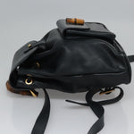 Gucci Vintage Bamboo Backpack Leather Mini - image 4