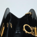 Salvatore Ferragamo Vintage Gancini Chain Shoulder Bag Patent Leather - image 19