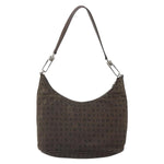 Bvlgari Logomania Shoulder Bag Canvas with Leather - image 2