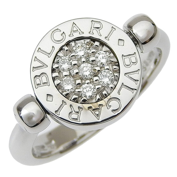 Bvlgari Bvlgari Bvlgari Flip Ring 18K White Gold with Diamonds and Onyx - image 1