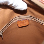 Celine Vintage Macadam Shoulder Bag Canvas and Leather - image 6