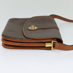 Celine Vintage Macadam Shoulder Bag Canvas and Leather - image 4