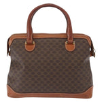 Celine Vintage Macadam Handbag Canvas and Leather - image 2