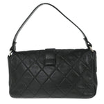 Chanel Door Latch Flap Shoulder Bag Quilted Leather - image 2
