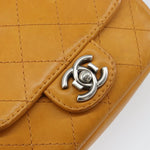 Chanel Chain Flap Bag Quilted Leather - image 13