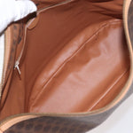 Celine Vintage Macadam Shoulder Bag Canvas and Leather - image 5