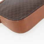 Celine Vintage Macadam Shoulder Bag Canvas and Leather - image 10