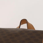 Celine Vintage Drawstring Flap Backpack Macadam Coated Canvas - image 18