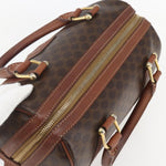 Celine Vintage Macadam Handbag Canvas and Leather - image 15