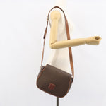 Celine Vintage Macadam Shoulder Bag Canvas and Leather - image 12