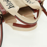 Chloe Woody Convertible Tote Canvas with Leather Small - image 8