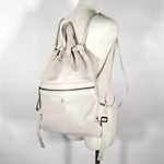 Bottega Veneta Drawstring Backpack Perforated Leather Large - image 10