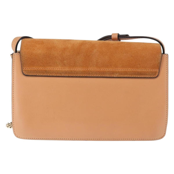 Chloe Faye Shoulder Bag Leather and Suede Small