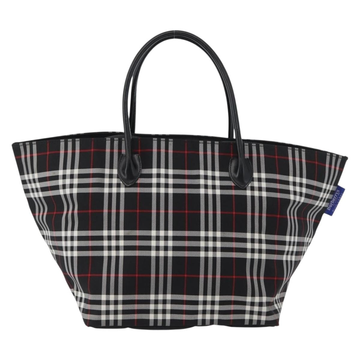 Burberry Nova Check Handbag Nylon - image 1
