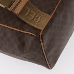Celine Vintage Macadam Backpack Canvas and Leather - image 10