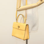 Celine Vintage Convertible Turnlock Top Handle Bag Leather Medium - image 15