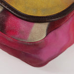 Chanel Flower Power Messenger Bag Multicolor Printed Nubuck - image 10