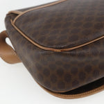 Celine Vintage Macadam Shoulder Bag Canvas and Leather - image 11