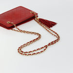 Chanel Chain Clutch Leather - image 7