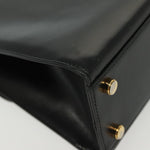 Salvatore Ferragamo Vintage Gancini Convertible Top Handle Bag Leather - image 10