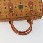 MCM Visetos logogramme Handbag Canvas and Leather - image 7