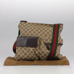 Gucci Double Pocket Web Messenger GG Canvas Medium - image 14