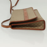 Celine Vintage Macadam Shoulder Bag Canvas and Leather - image 4