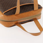 Celine Vintage Macadam Handbag Canvas and Leather - image 15