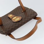 Celine Vintage Macadam Handbag Canvas and Leather - image 16