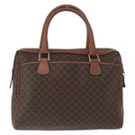 Celine Vintage Macadam Handbag Canvas and Leather - image 2