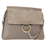 Chloe Faye Shoulder Bag Leather and Suede Medium - image 1