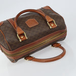 Celine Vintage Macadam Handbag Canvas and Leather - image 14