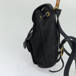 Gucci Gucci bamboo backpack daim mini - image 3
