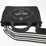 Prada Canapa Convertible Tote Canvas Medium - image 11