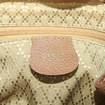 Gucci Vintage Bamboo Backpack Suede and Leather - image 6
