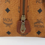 MCM Visetos Handbag Canvas and Leather - image 20