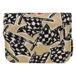 Chanel Flap Card Holder on Chain Quilted Printed Canvas - image 2