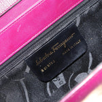 Salvatore Ferragamo Gancini Shoulder Bag Leather - image 6