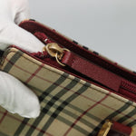 Burberry Nova Check Tote Canvas and Leather - image 12