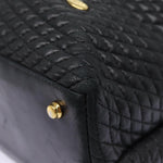 Bally Vintage Tote Bag Quilted Leather - image 10