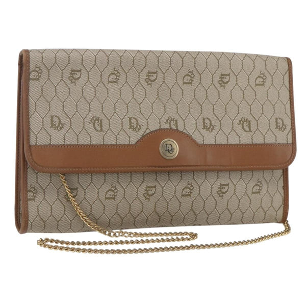 Christian Dior Vintage Honeycomb chain Canvas - image 1