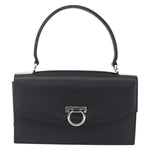 Salvatore Ferragamo Gancini handbag Leather - image 1