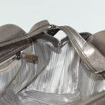 Salvatore Ferragamo Gancini handbag Leather - image 20