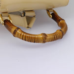 Gucci Vintage Bamboo Backpack Patent Mini - image 19