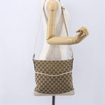 Gucci Zip Messenger Bag GG Canvas with Perforated Leather Small - image 14
