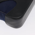 Salvatore Ferragamo Cut Out Shoulder Bag Canvas and Leather - image 11