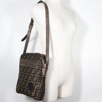 Fendi Logo Zucca Shoulder Bag Zucca - image 7