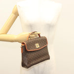 Celine Triomphe vintage handbag Macadam canvas - image 13